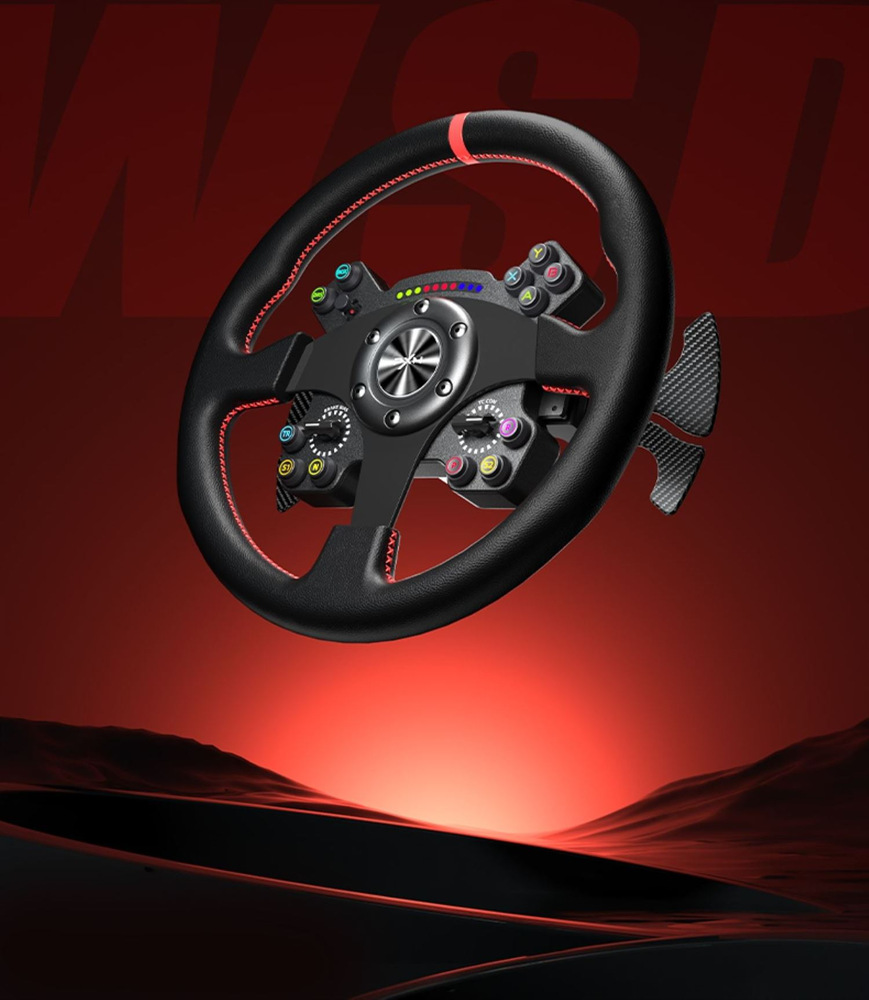 Volant PXN W CS R2, 33 cm, Quick Release čierny PXN W CS R2 ponúka aj prémiovú hliníkovú konštrukciu