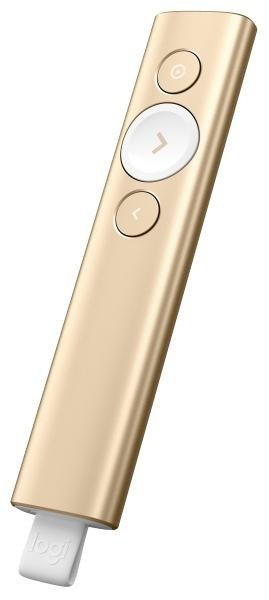 Prezentér Logitech Spotlight zlatý