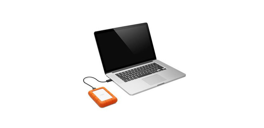 Externý pevný disk Lacie Rugged Mini 1TB, USB 3.0 oranžový Lacie Rugged Mini 1TB