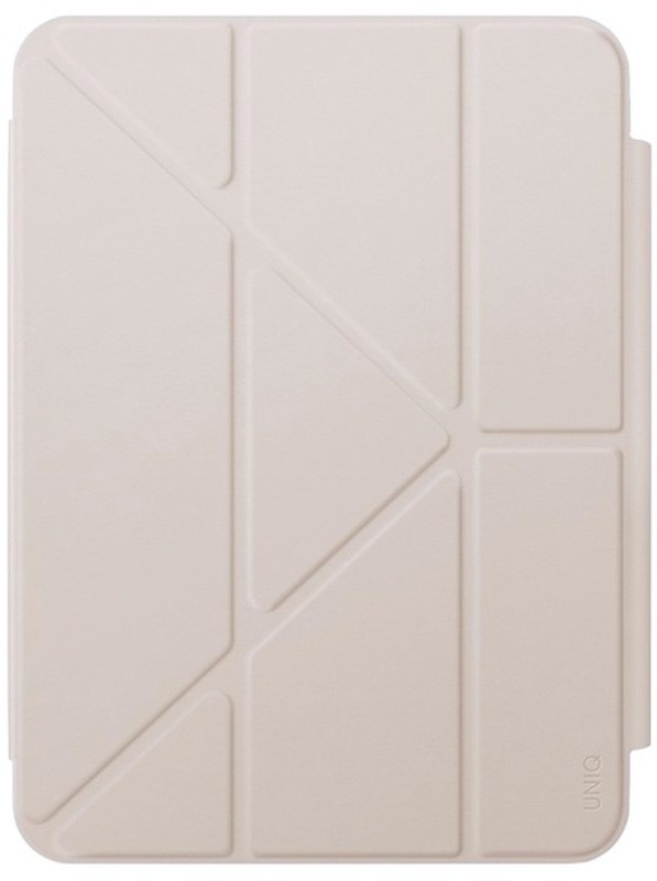 Puzdro na tablet Uniq Camden Click na Apple iPad 10.9 "(2022)/iPad 11" (2025) v béžovej farbe