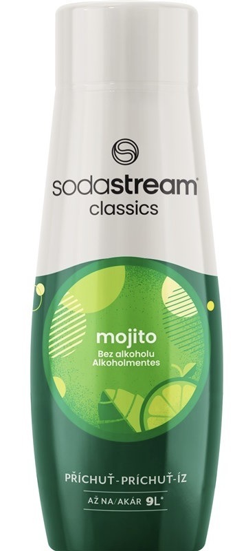 Príchuť pre šumivú vodu SodaStream Mojito 440 ml