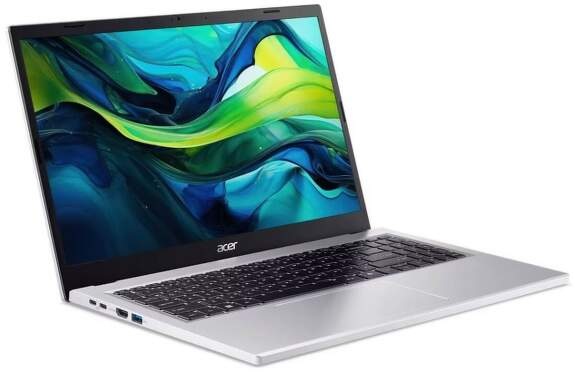 Notebook Acer Aspire Go 15 (AG15-71P-54XT) strieborný Notebook Acer Aspire Go 15 (AG15-71P-54XT) strieborný