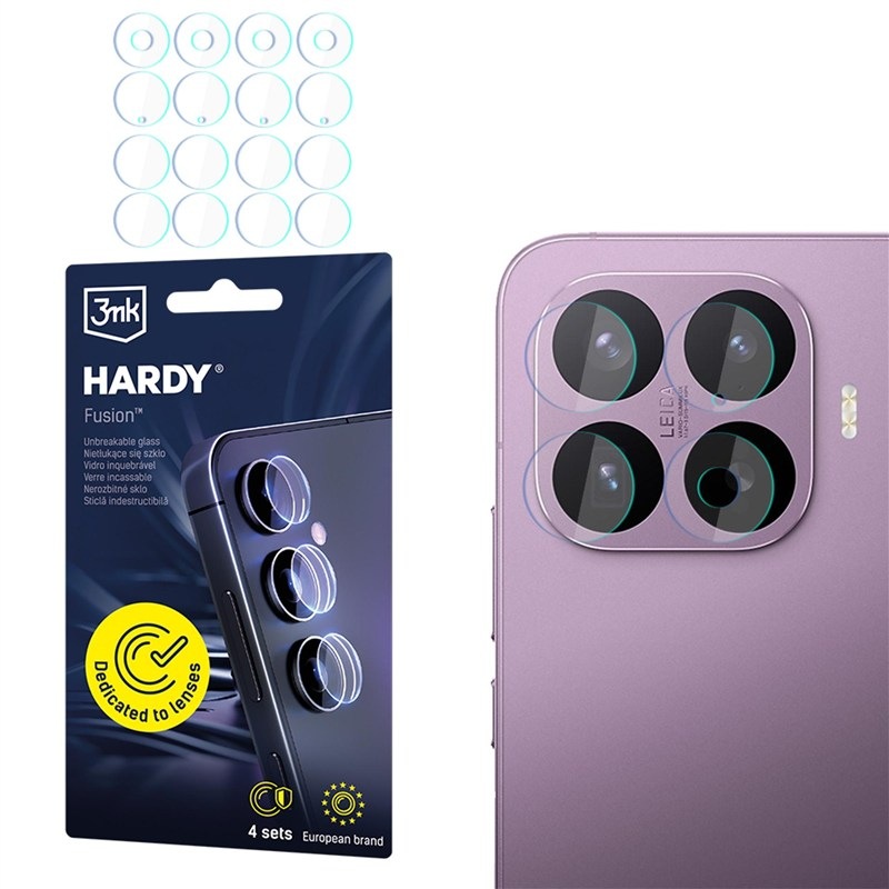 Hybridné ochranné sklo 3mk HARDY Fusion Lens Protection na Xiaomi 17T Pro priehľadné
