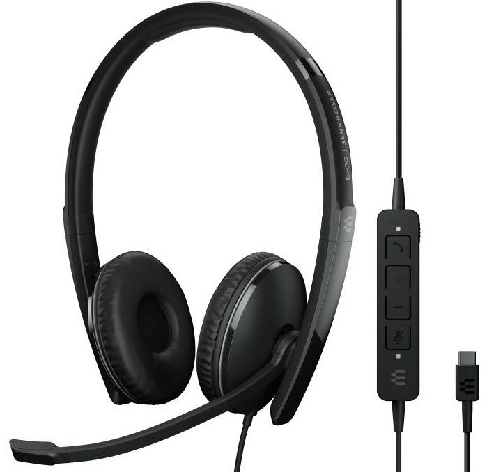 Headset Epos ADAPT 160 ANC USB-C čierny