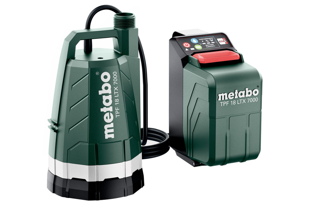 Čerpadlo ponorné Metabo TPF 18 LTX 7000 (bez baterie) 601748850