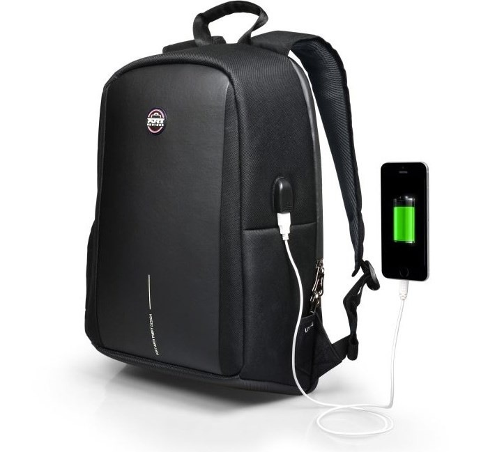 Batoh na notebook PORT DESIGNS Chicago Evo, Anti-theft, na 15,6'' čierny