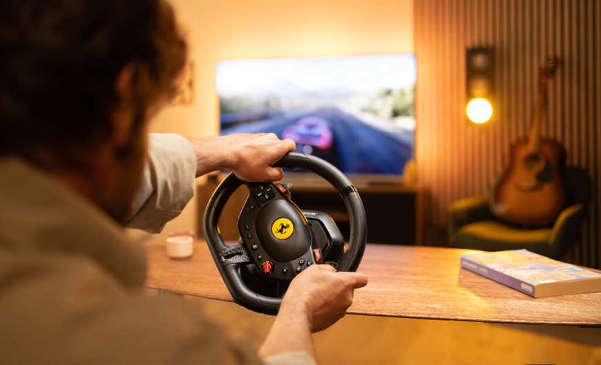 Volant Thrustmaster T98, Ferrari 296 edice - PS5, PS4, PC čierny Volant Thrustmaster T98, Ferrari 296 edice - PS5, PS4, PC čierny