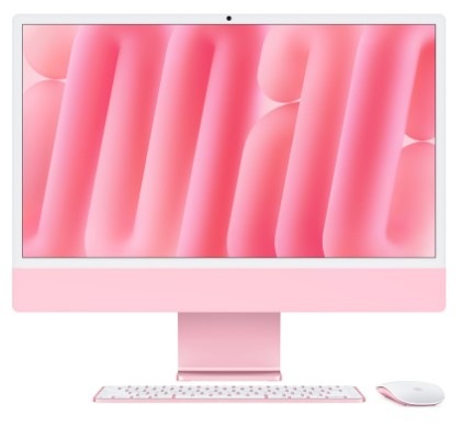 PC all in-one Apple iMac 24" M4 8× CPU 8× GPU, 16 GB, 256 GB - ružový SK