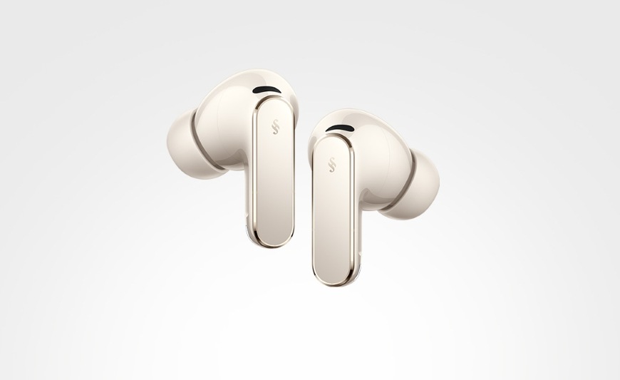 Detail slúchadiel Huawei FreeBuds Pro 5 s hladkým chrbtom