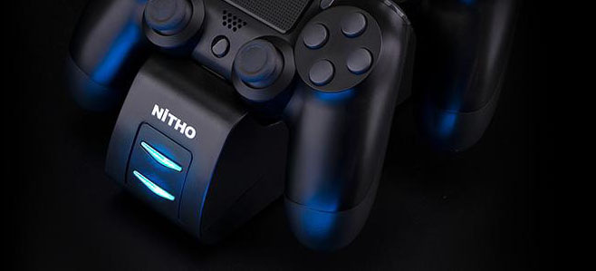 Dokovacia stanica Nitho EASY & SAFE pro PS4 čierna Nitho EASY & SAFE