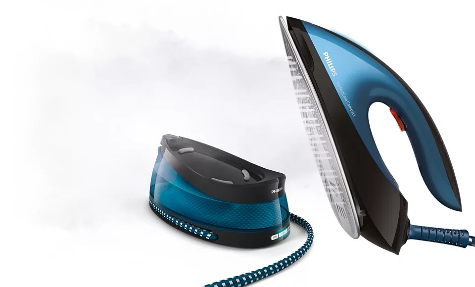 Žehliaci systém Philips PerfectCare Compact GC7846/80 modrá Žehliaci systém Philips PerfectCare Compact GC7846/80 modrá