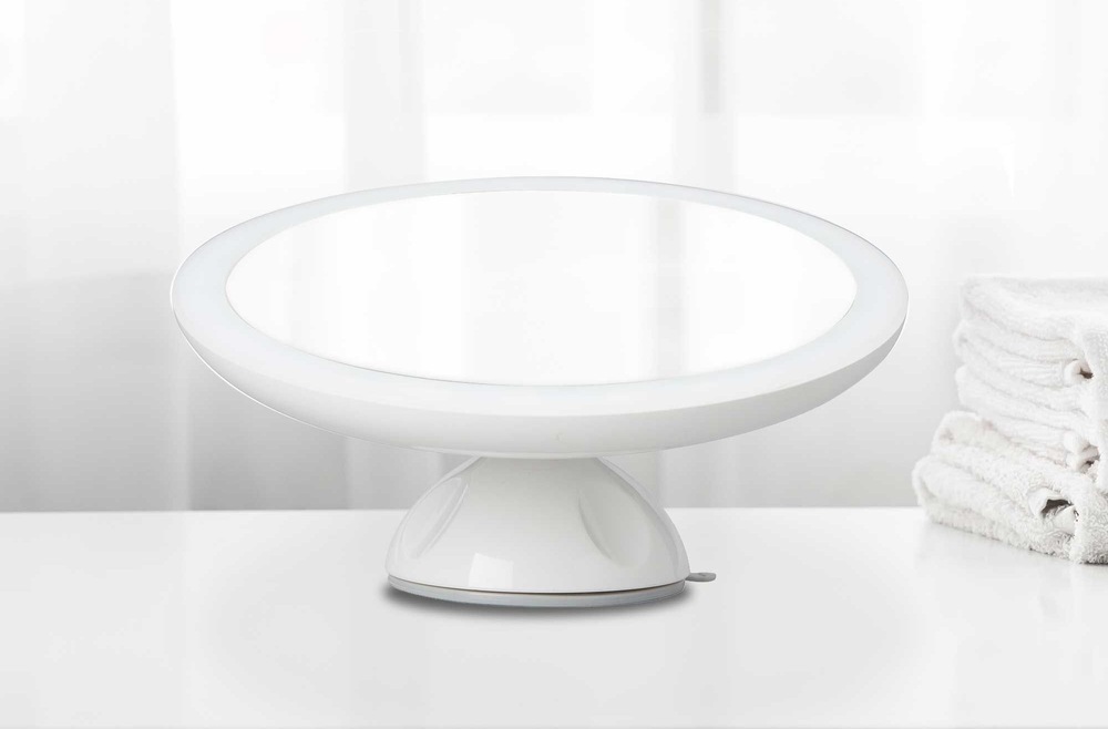 Zrkadlo kozmetické Lanaform 2 in 1 Mirror biele