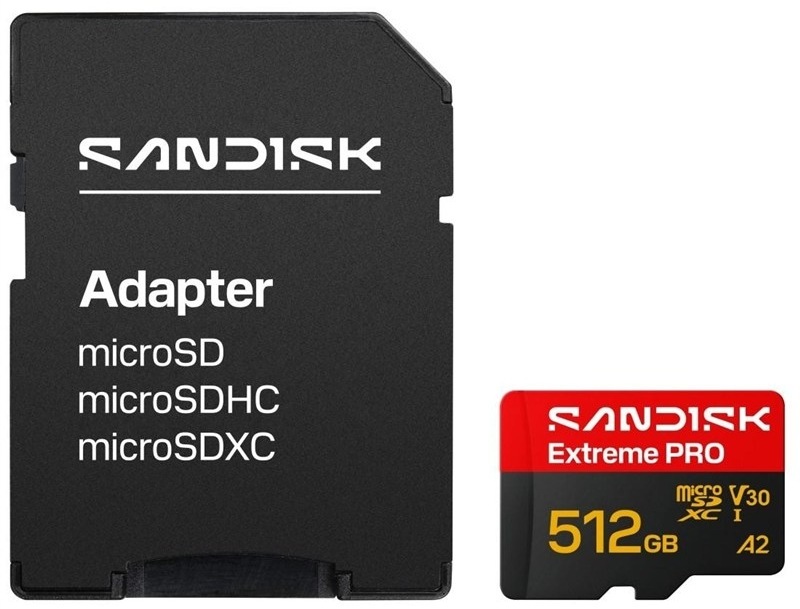 Pamäťová karta microSD SANDISK Extreme PRO 256GB s adaptérom