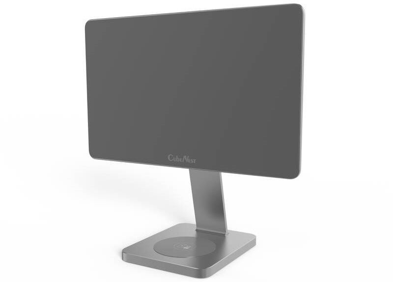 Stojanček Cubenest S120 magnetický pre Apple iPad Pro 12,9" s bezdrôtovou nabíjačkou sivý Stojanček Cubenest S120 magnetický pre Apple iPad Pro 12,9" s bezdrôtovou nabíjačkou sivý