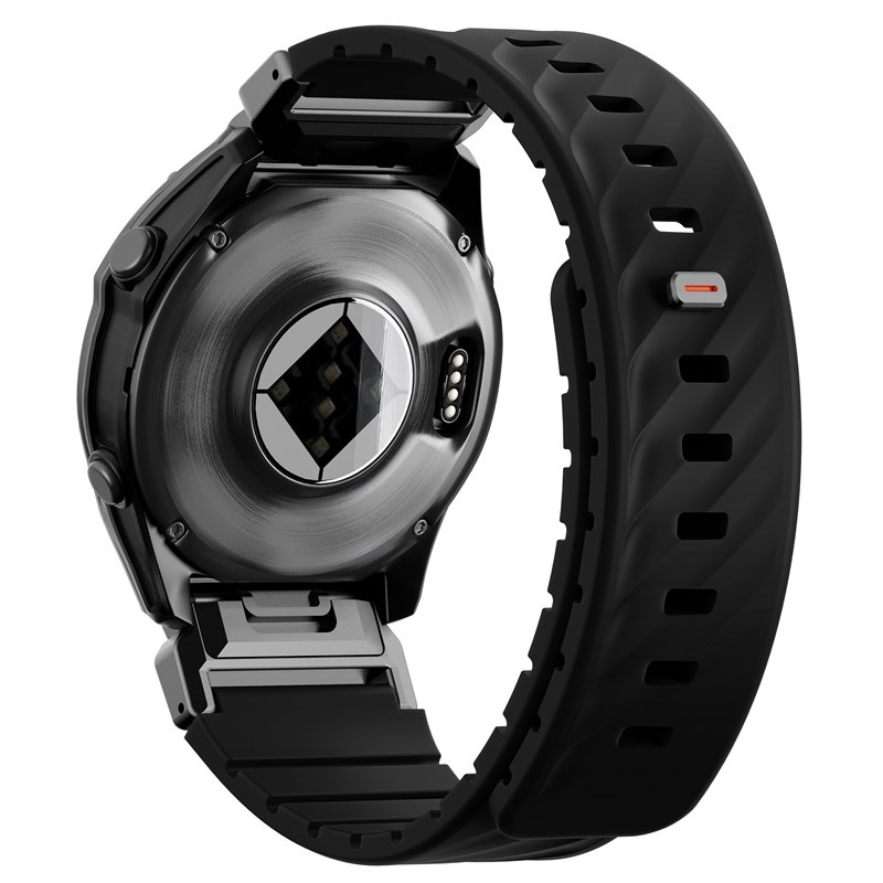 Remienok Uniq Fluo magnetický na Garmin SmartWatch Quick Release/QuickFit 26mm - čierny