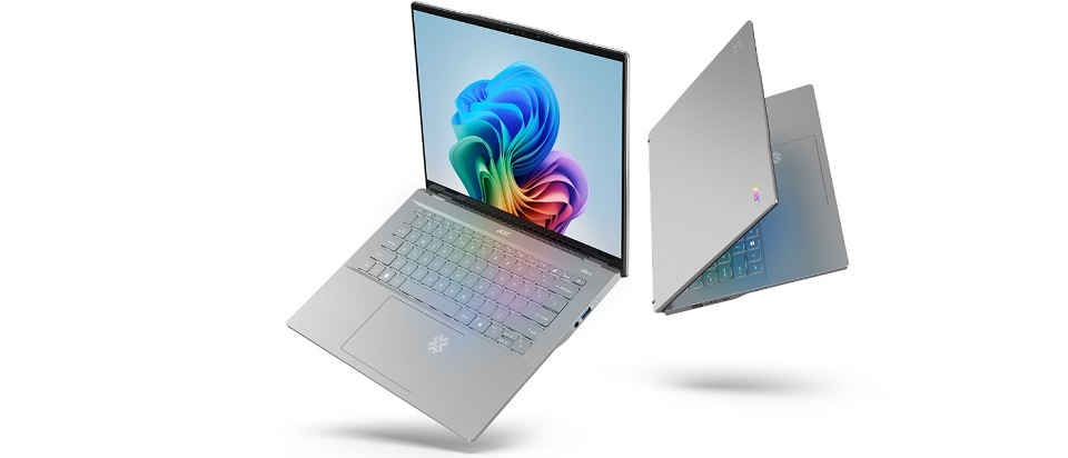Notebook Acer Swift 14 AI (SF14-11-X6CS) sivý
