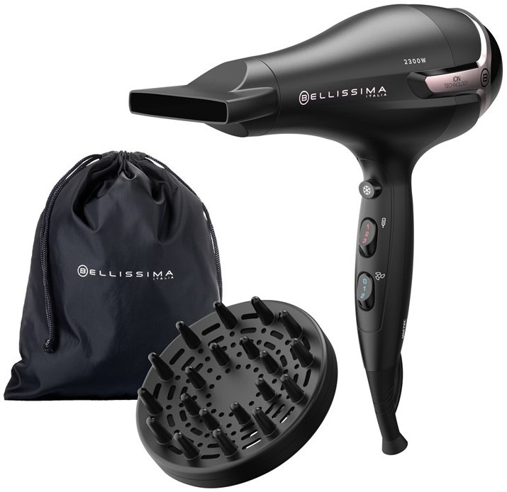 Fén Bellissima 11860 K9 2500 ION čierny
