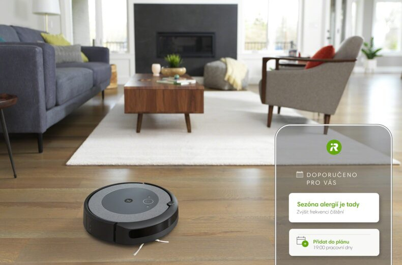 Robotický vysávač iRobot Roomba j7 čierny iRobot Roomba j7, černá