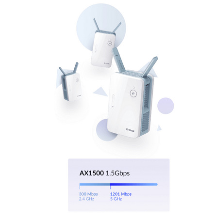 Wi-Fi extender D-Link E15 AX1500 Wi-Fi extender D-Link E15 AX1500