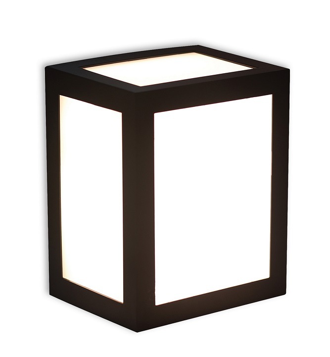 Nástenné svietidlo Top Light Burgos čierne/biele Nástenné svietidlo Top Light Burgos čierne/biele