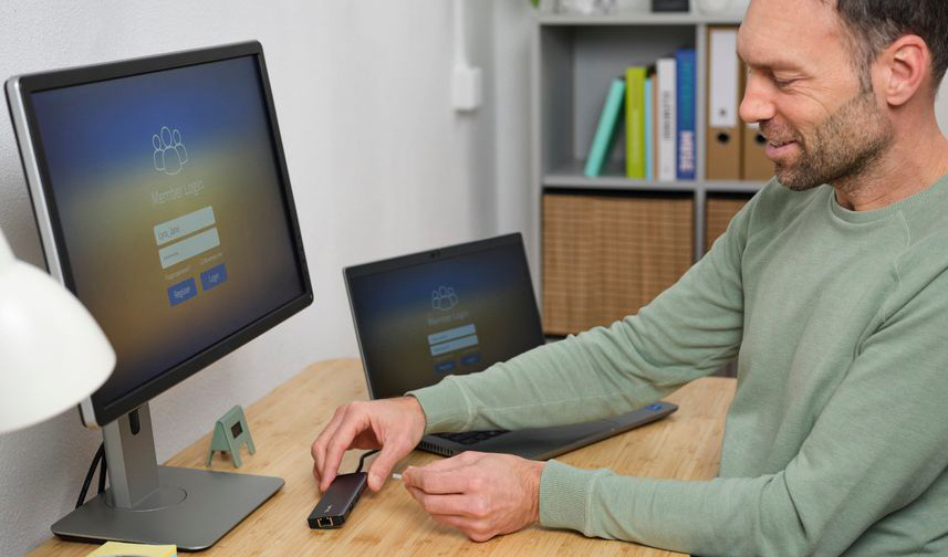 USB Hub Trust DALYX, 6-in-1 USB-C Multi-Port strieborný USB Hub Trust DALYX, 6-in-1 USB-C Multi-Port strieborný