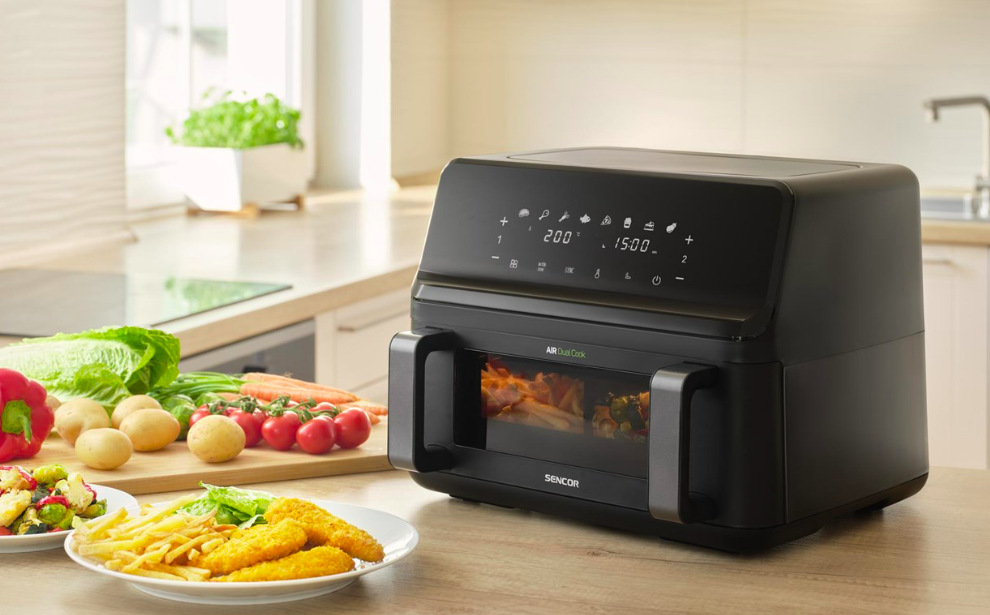 Fritéza teplovzdušná Sencor SFR 9650BK čierna Fritéza teplovzdušná Sencor SFR 9650BK