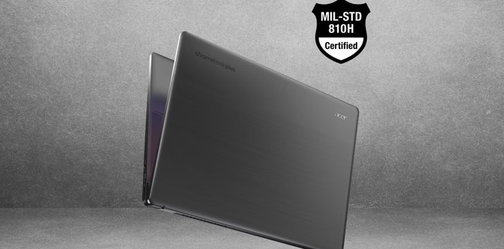 Notebook Acer Chromebook Plus 514 (CB514-5HT-34JB) sivý
