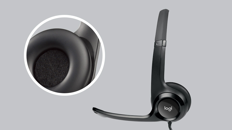 Headset Logitech H390 USB čierny