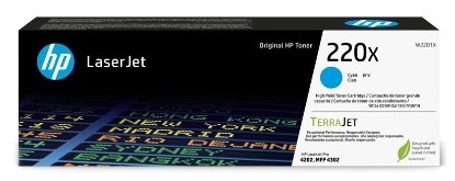 Toner HP 220X, 5 500 stran azúrová farba Toner HP 220X, 5 500 stran azúrová farba