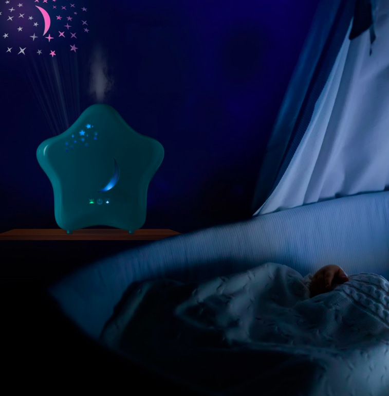 Zvlhčovač vzduchu Lanaform Moony zelený Zvlhčovač vzduchu Lanaform Moony