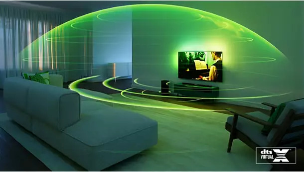 Soundbar Philips TAB6309 sivý