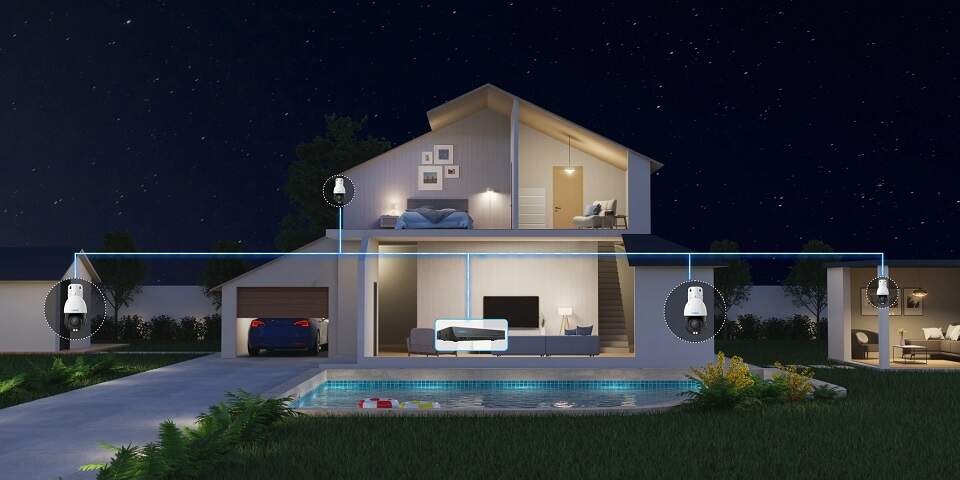 IP kamera Reolink P840 biela