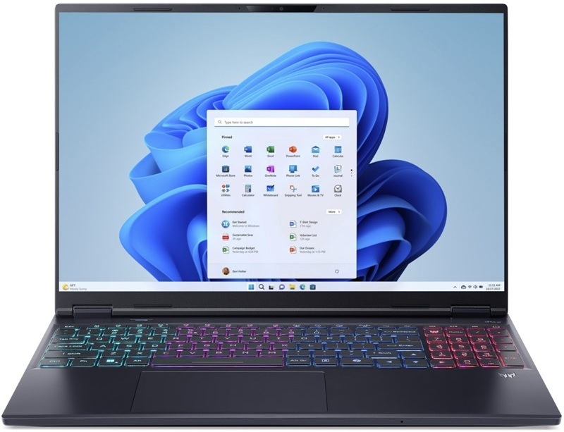 Notebook Acer Predator Helios Neo 16S AI (PHN16S-71-90BU) čierny