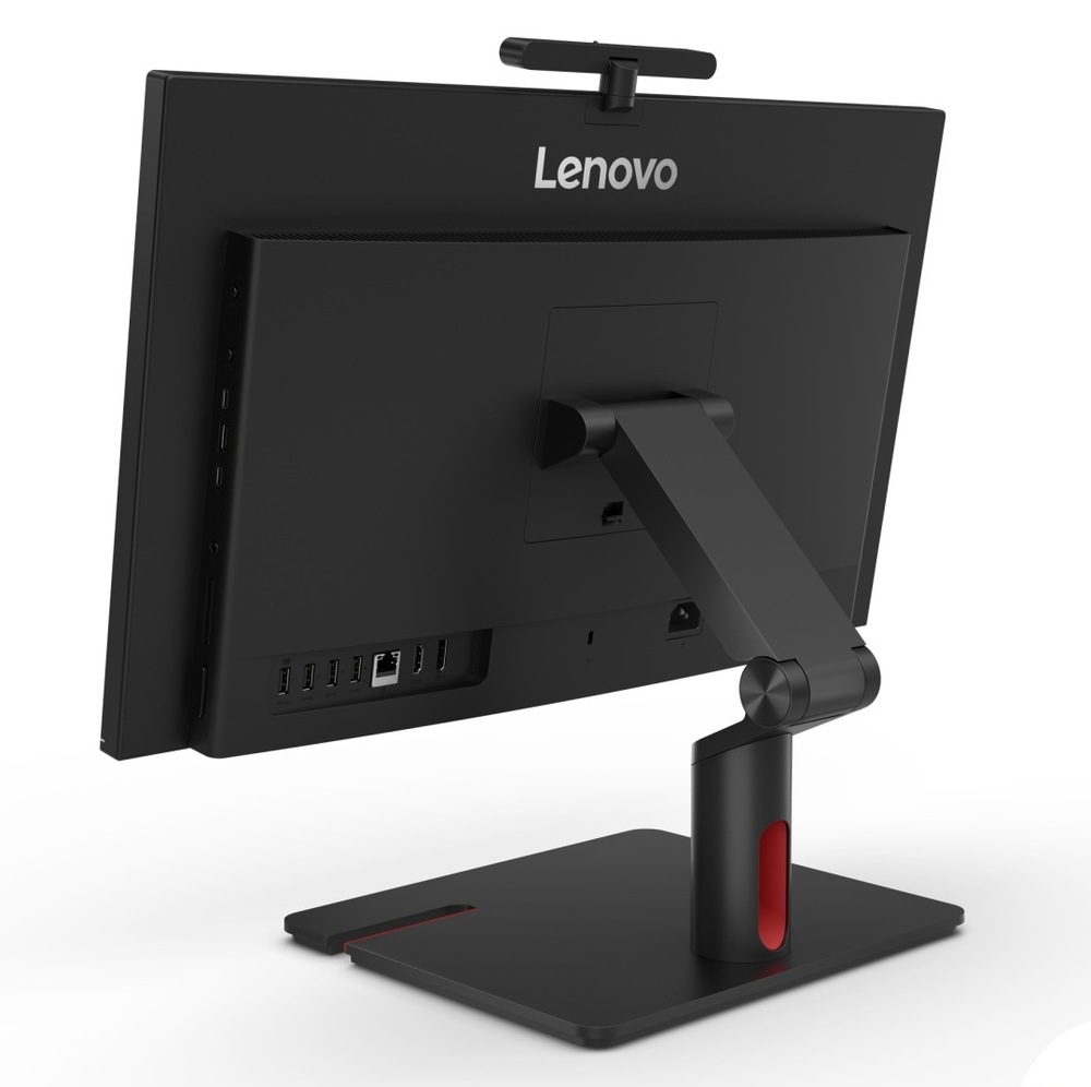 PC all in-one Lenovo ThinkCentre M90a Gen 6 čierny Na prepojenie s ďalšími zariadeniami slúži u All In One Lenovo ThinkCentre dostatočná sada konektorov