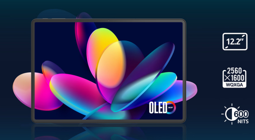 Acer Iconia Duo S12 ponúka nádherný 12,2" OLED displej