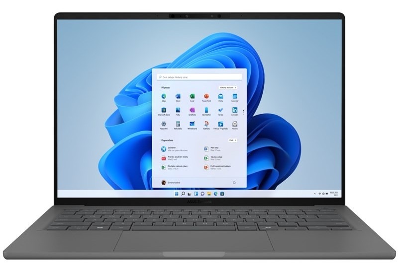 Notebook Asus Zenbook A14 sivý