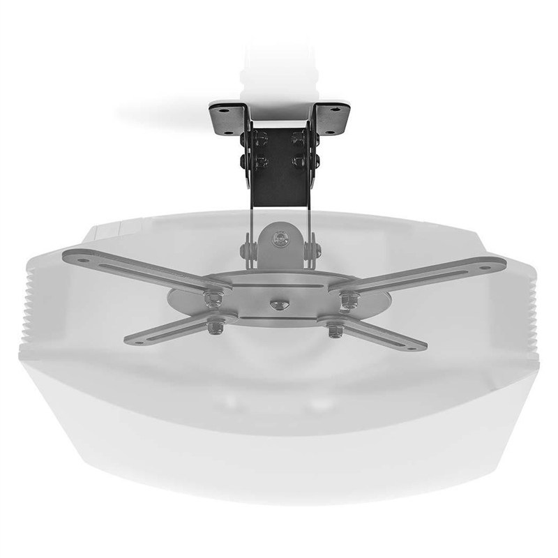 Držiak Nedis Full Motion, na projektor, stropný, nosnosť 10 kg - čierny
