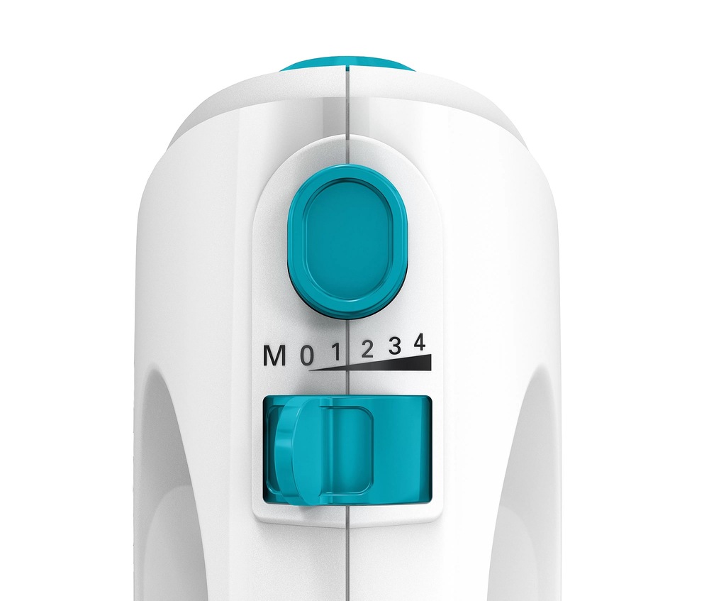 Ručný šľahač Bosch MFQ2210D biely/modrý Ručný šľahač Bosch MFQ2210D biely/modrý