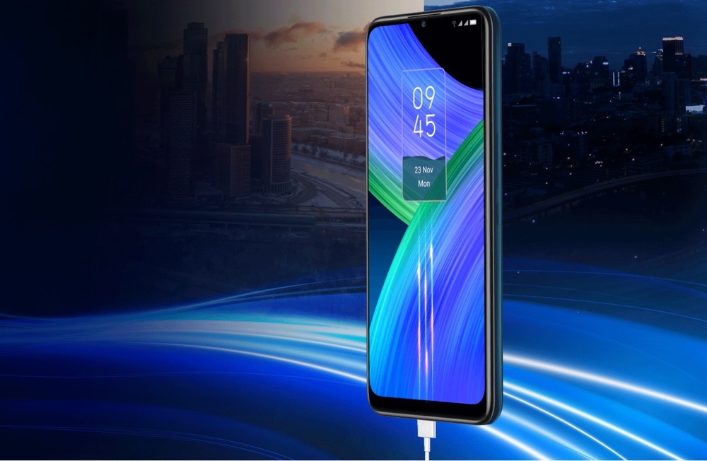 Mobilný telefón TCL 20R 5G - Lazurite Blue TCL 20R 5G