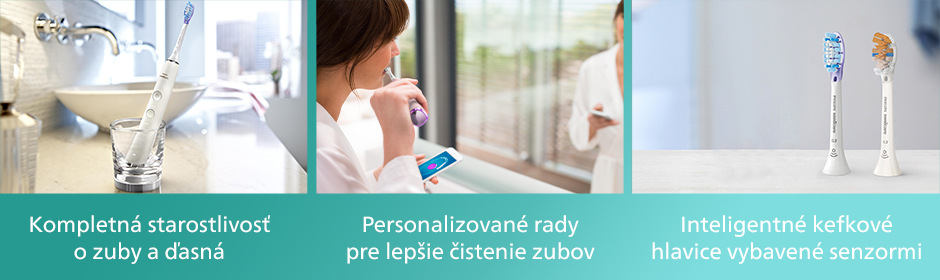 Zubná kefka Philips Sonicare 9400 DiamondClean HX9917/88 biela Zubná kefka Philips Sonicare 9400 DiamondClean HX9917/88 biela