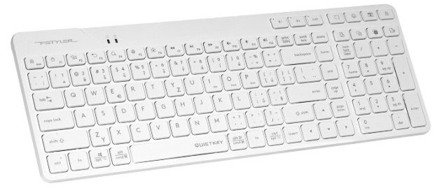 Klávesnica A4Tech FStyler FBK27C AS, CZ biela Klávesnica A4Tech FStyler FBK27C AS, CZ biela