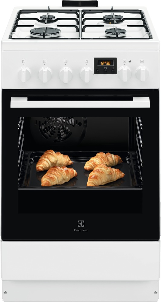 Kombinovaný sporák Electrolux LKK540232W biely