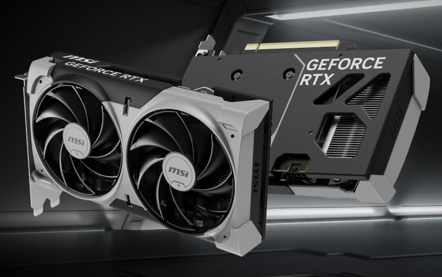 Grafická karta MSI GeForce RTX 5060 8G VENTUS 2X OC čierna/sivá