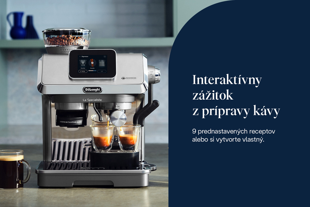 Pákový kávovar De'Longhi La Specialista EC 9455.M nerez Pákový kávovar De'Longhi La Specialista EC 9455.M nerez