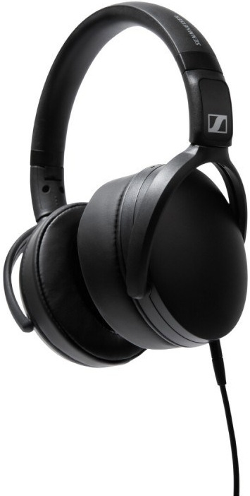 Drôtové oblúkové slúchadlá Sennheiser HD400U, čierna farba