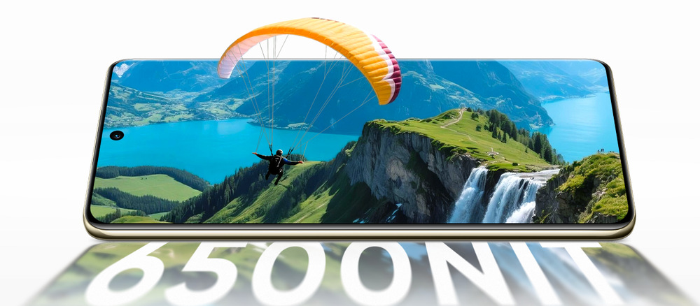 Mobilný telefón realme 16 Pro+ 5G 12 GB / 512 GB zlatý Displej mobilného telefónu realme 16 Pro+ 5G