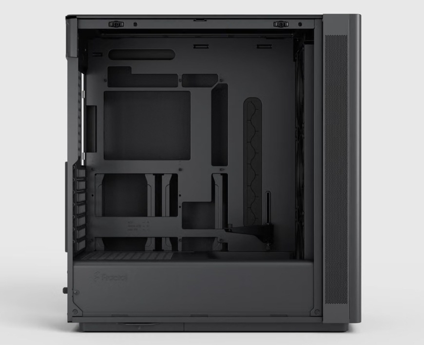 Case FRACTAL DESIGN Define One Dark Solid čierna Vnútorný priestor počítačovej skrine FRACTAL DESIGN Define One Dark Solid bez bočnice