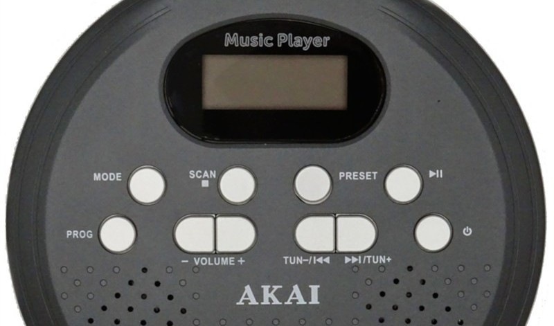 Discman AKAI ACDP-200 Plus čierny Discman Akai