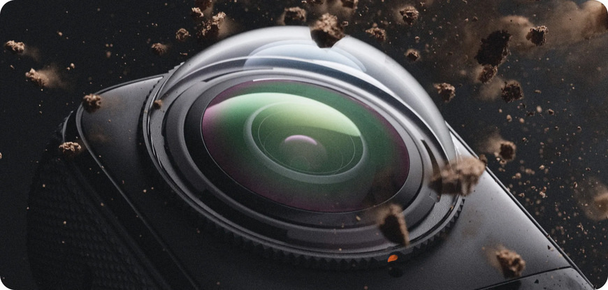 Ochranná šošovka Insta360 X4 premium Ochranné sklá objektívov Insta360 X4 – Premium