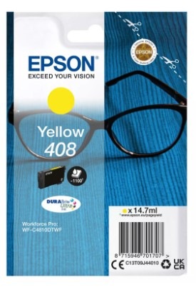 Cartridge Epson 408 DURABrite Ultra, 1100 stran žltá